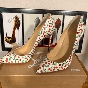 Christian Louboutin Pigalle Follies 100 Red cherry